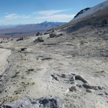 Volcan Uturuncu and Laguna Colorada